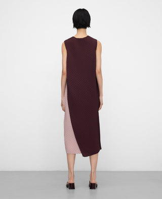 Vestido con Pieza Superpuesta de Crinkle