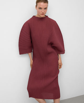 Vestido Cuello Perkins de Crinkle
