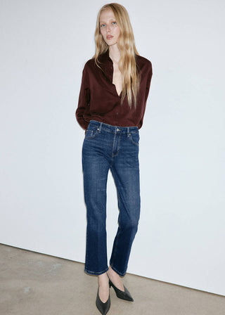 Jeans Acampanados Talle Medio