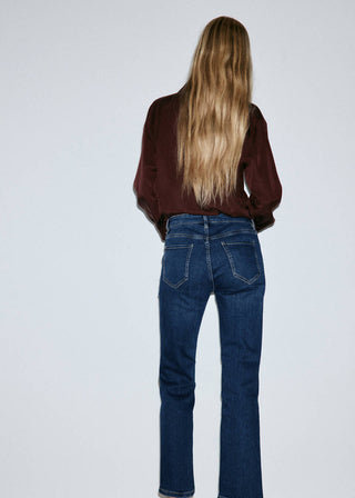 Jeans Acampanados Talle Medio