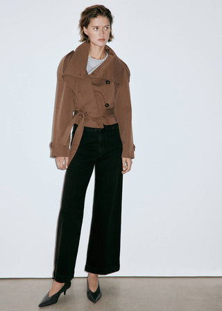 Jeans Culotte Talle Alto