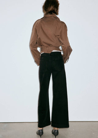 Jeans Culotte Talle Alto