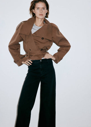 Jeans Culotte Talle Alto