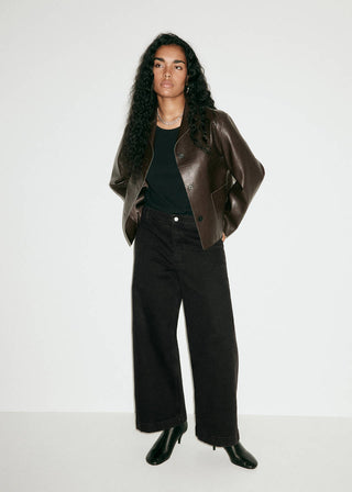 Jeans Culotte Talle Alto