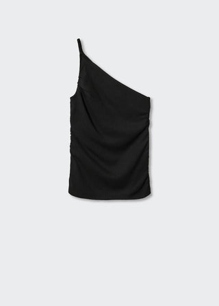 Blusa con Escote Asimétrico