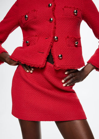 Enagua Tweed Talle Medio
