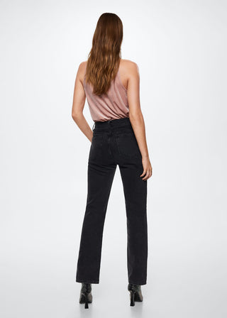 Blusa Escote Cruzado de Terciopelo