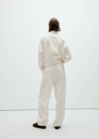 Pantalón Recto con Cinturón