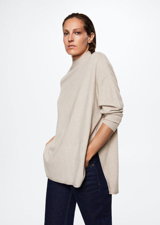 Cárdigan Oversize Cuello Perkins