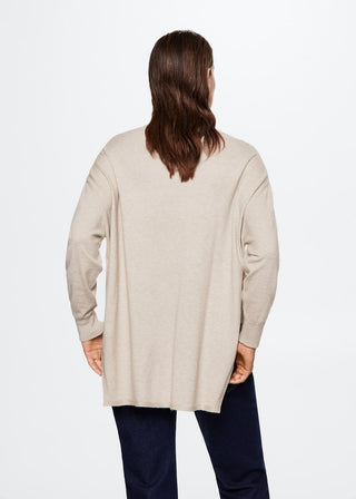 Cárdigan Oversize Cuello Perkins