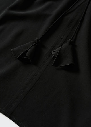 Camisa Manga Larga con Detalle Lazo