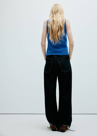 Blusa sin con Escote Barco