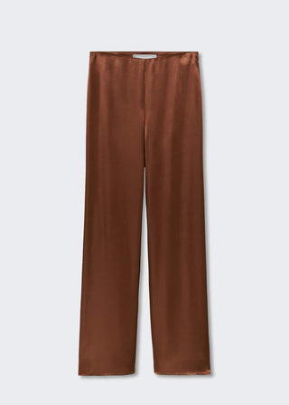 Pantalón Satinado Talle Alto