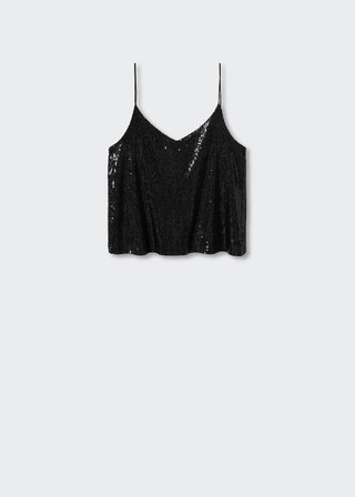 Blusa de Titantes con Detalle Lentejuelas