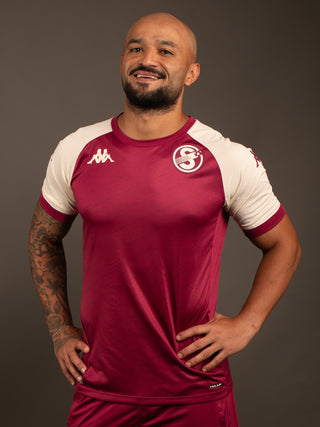Camisa de Viaje Morada Hombre