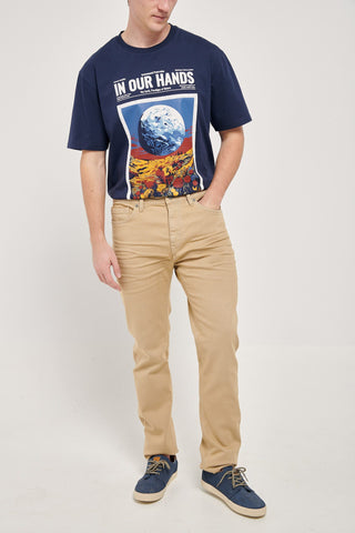Jeans Slim Fit con Bolsillos