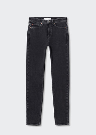 Jeans Skinny Talle Alto con Bolsillos