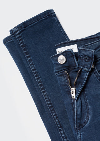 Jeans Skinny Talle Bajo con Bolsillos