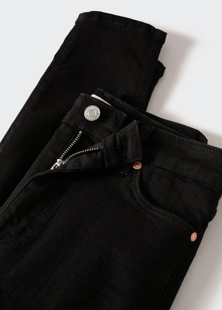 Jeans Skinny Talle Alto con Bolsillos