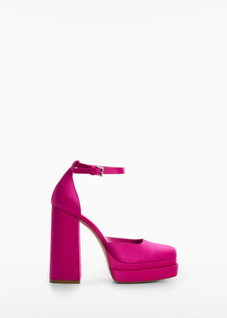Zapato Satinado de Plataforma