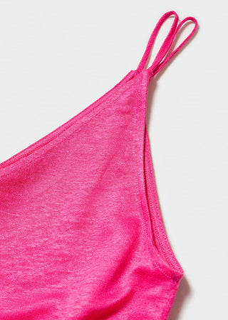 Blusa de Tirantes Finos de Lino