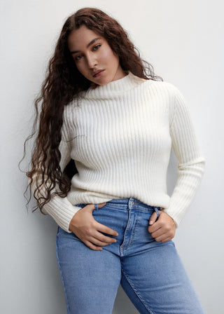 Jeans Skinny Talle Alto con Bolsillos