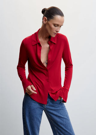 Camisa Manga Larga con Botones