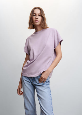 Camiseta Manga Corta Efecto Lavado