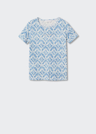 Camiseta Manga Corta con Estampado