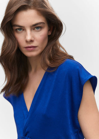 Camiseta sin Mangas con Detalle Nudo