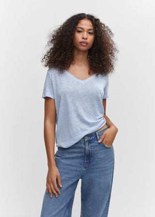 Camiseta Manga Corta de Lino