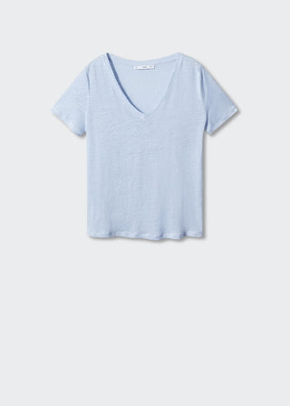 Camiseta Manga Corta de Lino