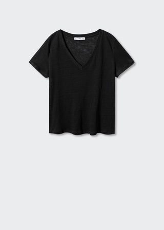 Camiseta Manga Corta de Lino