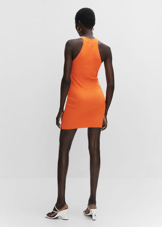 Vestido Corto Cuello Halter