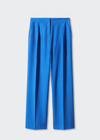 Pantalón Recto con Detalle de Pinzas