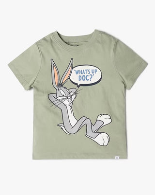 Camiseta Gráfica Bugs Bunny Cuello Redondo, Bebé