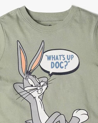 Camiseta Gráfica Bugs Bunny Cuello Redondo, Bebé