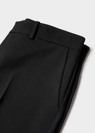 Pantalón Recto Traje Negro