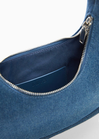 Bolso de Hombro Estilo Denim