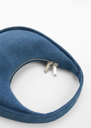 Bolso de Hombro Estilo Denim