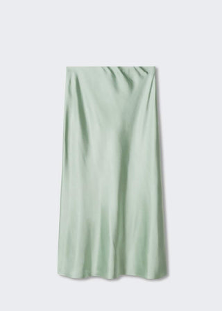 Satin Slip with Elastic Waist