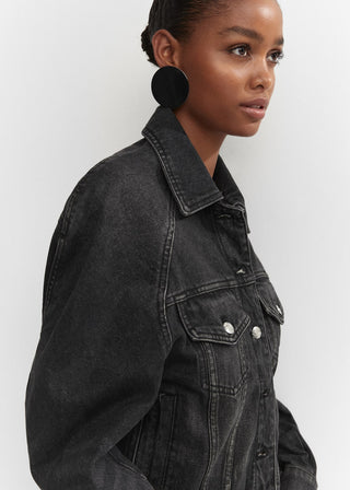 Chaqueta Denim Diseño Oversize