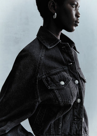 Chaqueta Denim Diseño Oversize