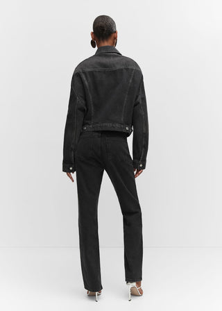 Chaqueta Denim Diseño Oversize