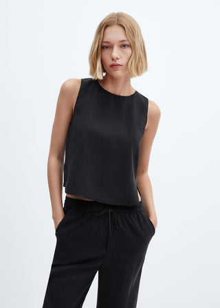 Blusa Cullo Redondo sin Mangas