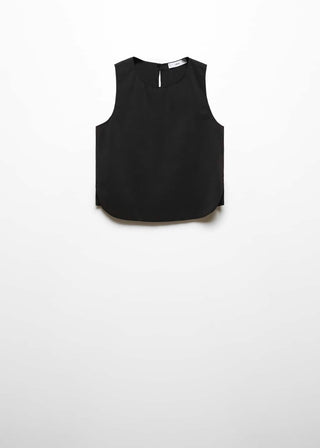 Blusa Cullo Redondo sin Mangas