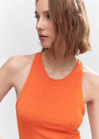Camiseta de Tirantes con Espalda Cruzada