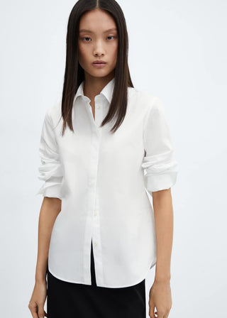 Camisa Manga Larga de Algodón