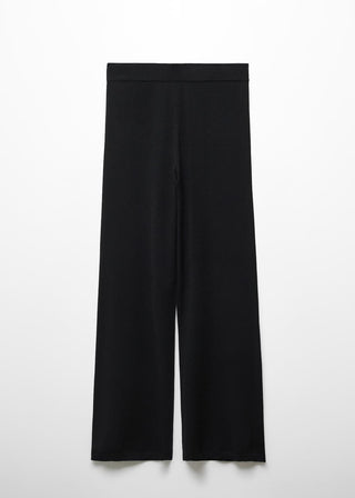 Pantalón Wide Leg con Cintura Elástica