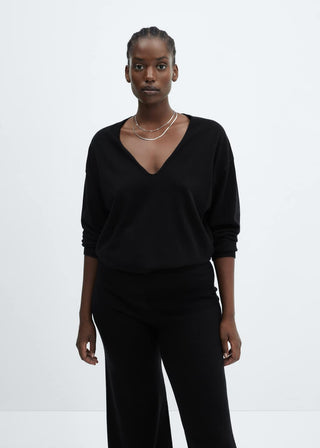 Pantalón Wide Leg con Cintura Elástica